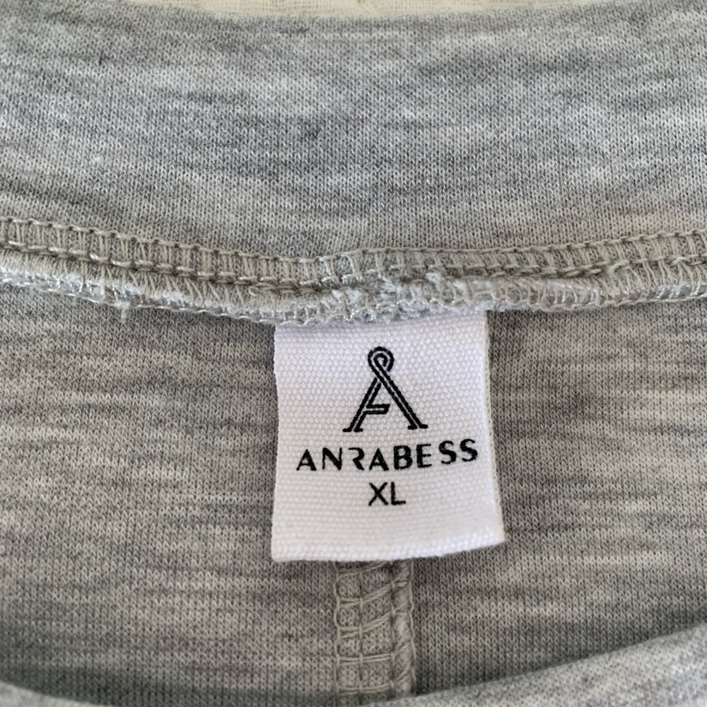 ANRABESS Women's Light Gray 2 Piece Lounge Set - Picture 6 of 10